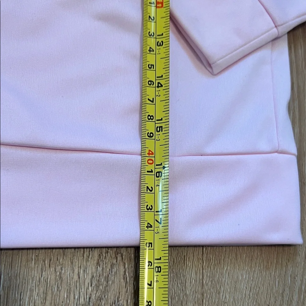 Adidas Light Pink Zip-Up Jacket 6X Girls